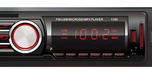 Estéreo Auto Pantalla Lcd Con Usb Mp3 Fm Sd Entrada Auxiliar