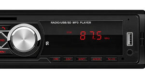 Estéreo Auto Frente Desmontable Control Remoto Usb Fm Mp3